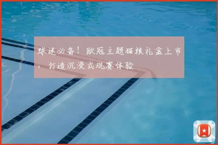 球迷必备！欧冠主题猫粮礼盒上市，打造沉浸式观赛体验